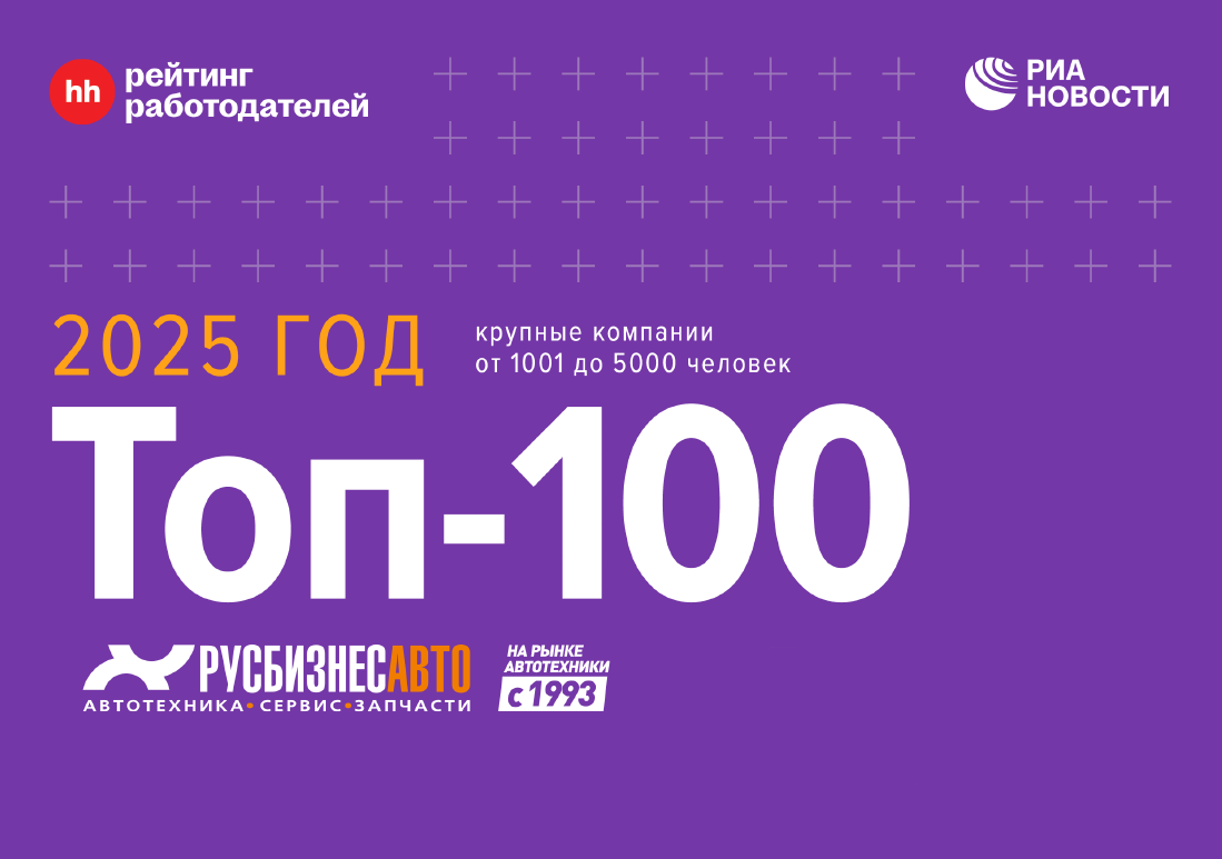 «РУСБИЗНЕСАВТО» ВОШЛА В ТОП-100 РАБОТОДАТЕЛЕЙ ПО РЕЙТИНГУ HEADHUNTER «РУСБИЗНЕСАВТО» ВОШЛА В ТОП-100 РАБОТОДАТЕЛЕЙ ПО РЕЙТИНГУ HEADHUNTER