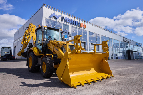 Экскаватор-погрузчик LGCE B877F (дополнительная 3X гидролиния, БСМ, RideControl) Экскаватор-погрузчик LGCE B877F (дополнительная 3X гидролиния, БСМ, RideControl)